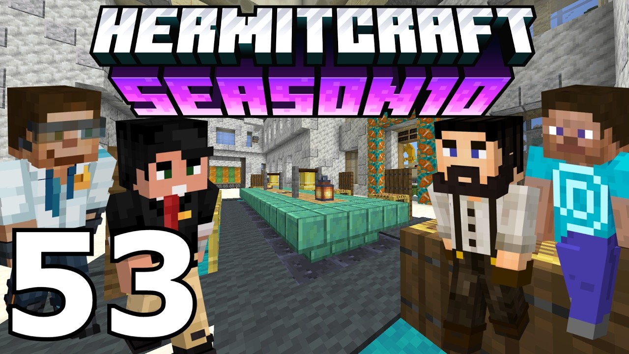 Hermitcraft 10: MEETING WITH NO-POE! (Ep. 53)