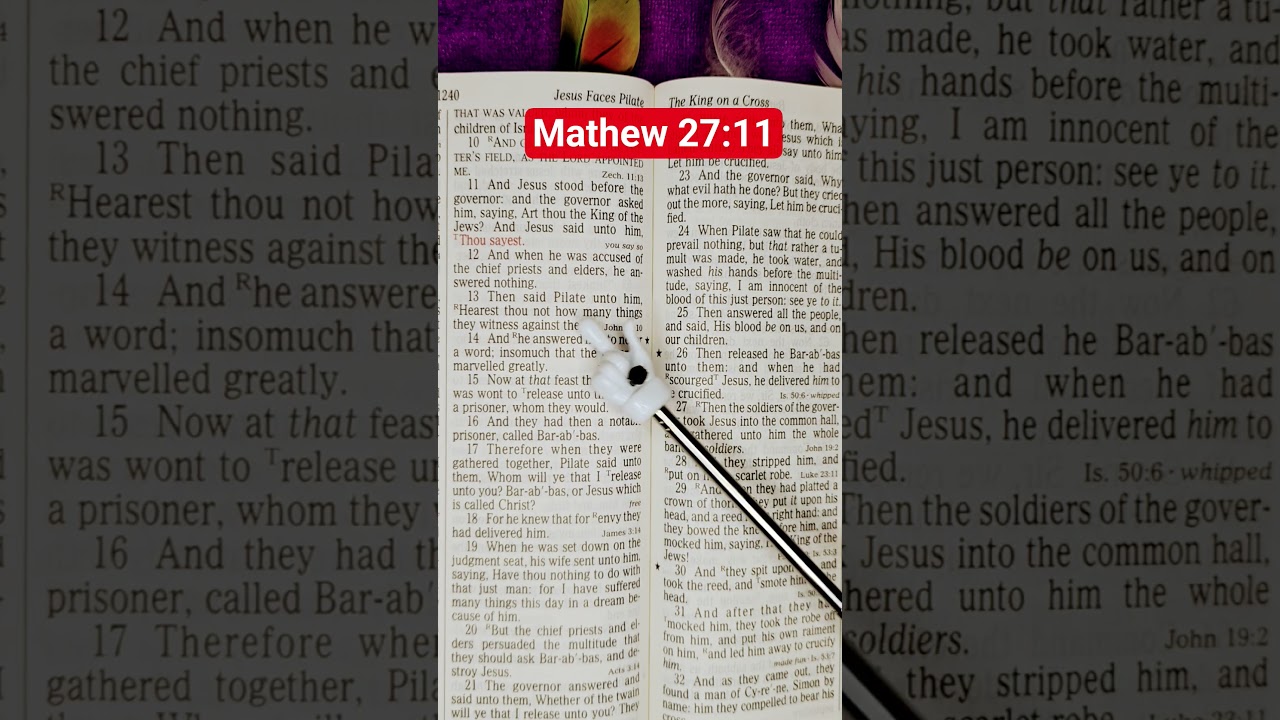 January 29, 2026 - Jesus Before Pilate