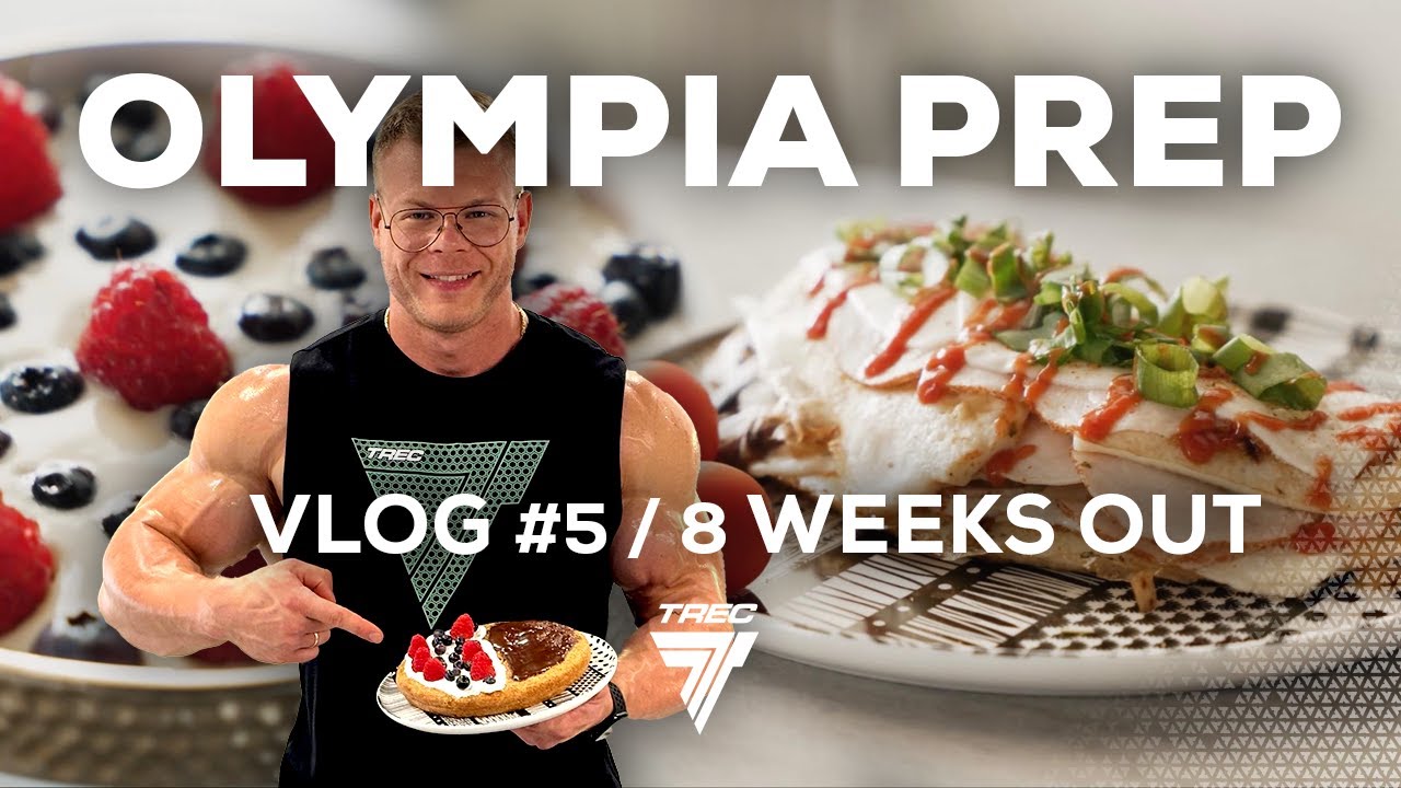 Damian SAIYAN Kuffel - FULL DAY OF EATING - 8 tygodni do startu na Mr. Olympia