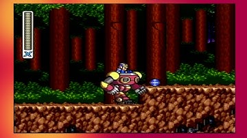 Mega Man X Snes 100% Walkthrough part 9 Sting Chameleon