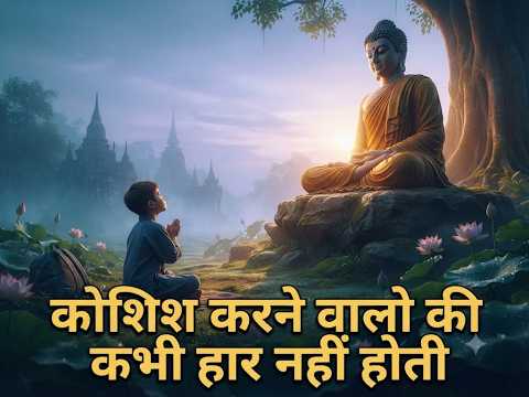 कोशिश करने वालों की कभी हार नहीं होती | Buddha motivational Video | Hindi motivational video