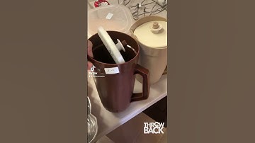 You know you remember these Tupperware Pitchers!😏 #shorts #nostalgia #childhoodmemories #growingup