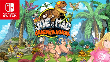 New Joe & Mac Caveman Ninja LONGPLAY - Nintendo Switch