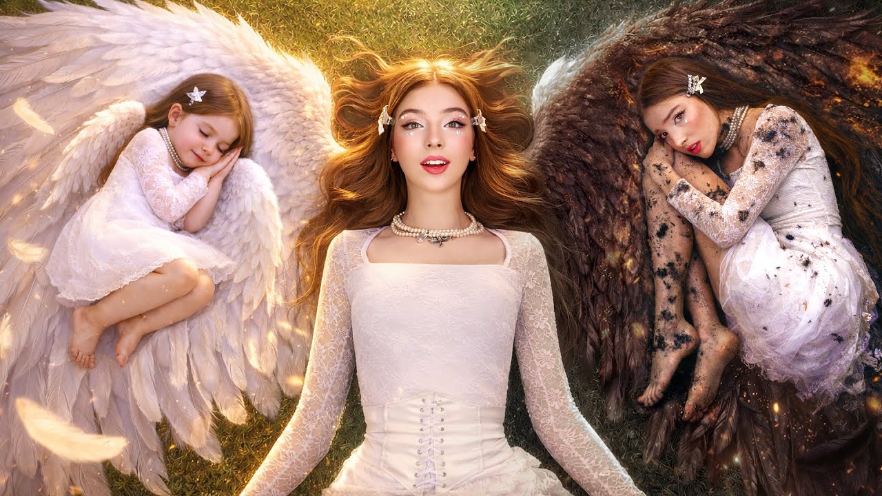 Девушка Ангел от Рождения до Конца! Я Ангел Но Никому Не Нравлюсь