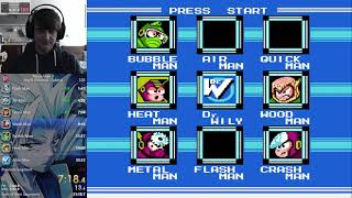 Mega Man 2 - Any% (Normal, Zipless) Speedrun in 31:46