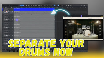 How to Separate your Drums into Multiple Tracks in Studio one 7