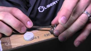 Changing the Battery - Recessed Door Contact