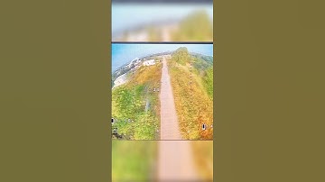 There was an electric line⚡️#rchobby #shorts #fpv #drone #rcplane #crash