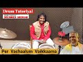 Per Vachaalum Vaikkaama - Drum Tutorial Sridhar | Dikkiloona | Ilaiyaraaja Michael Madana Kama Rajan