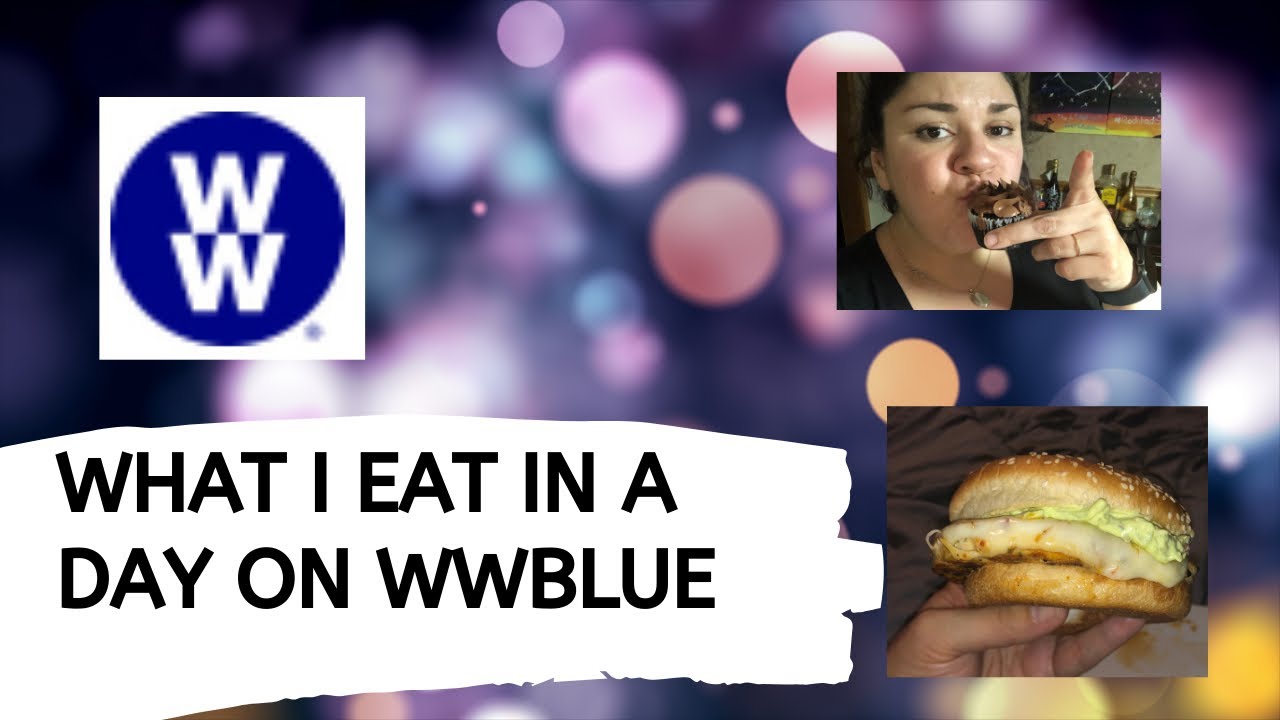 WHAT I EAT IN A DAY ON MY WWBLUE| MINI GROCERY HAUL| WEIGHT WATCHERS BLUE