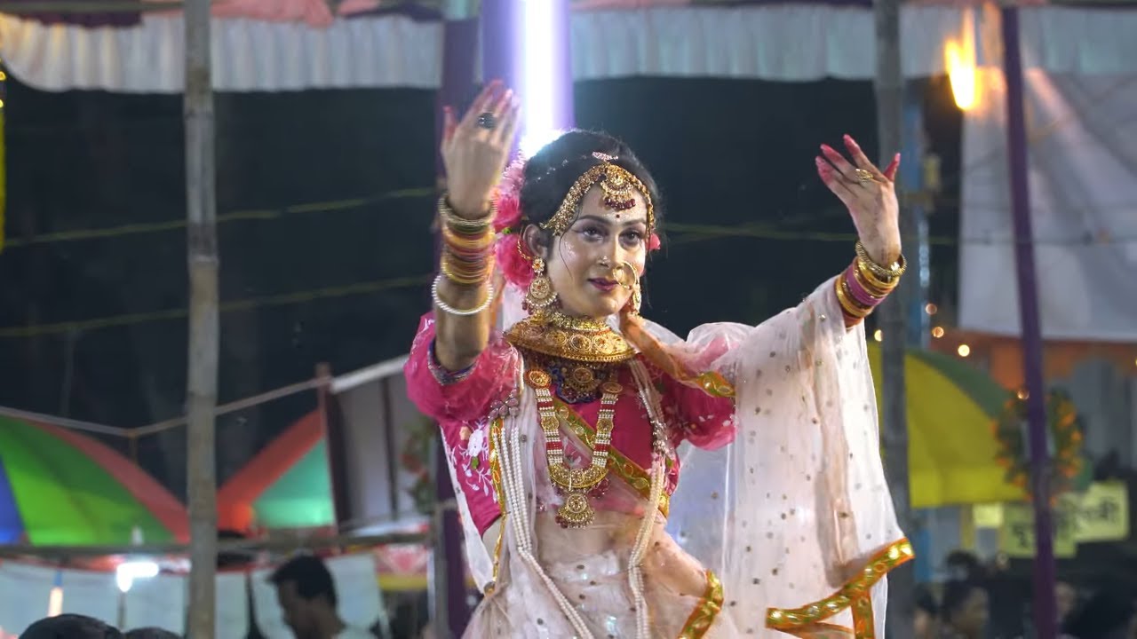 Shantipur Raas Leela 2025 ✨ | রাধার নৃত্যে ভক্তির প্রকাশ ❤️ | Santipur Rash Yatra 2025