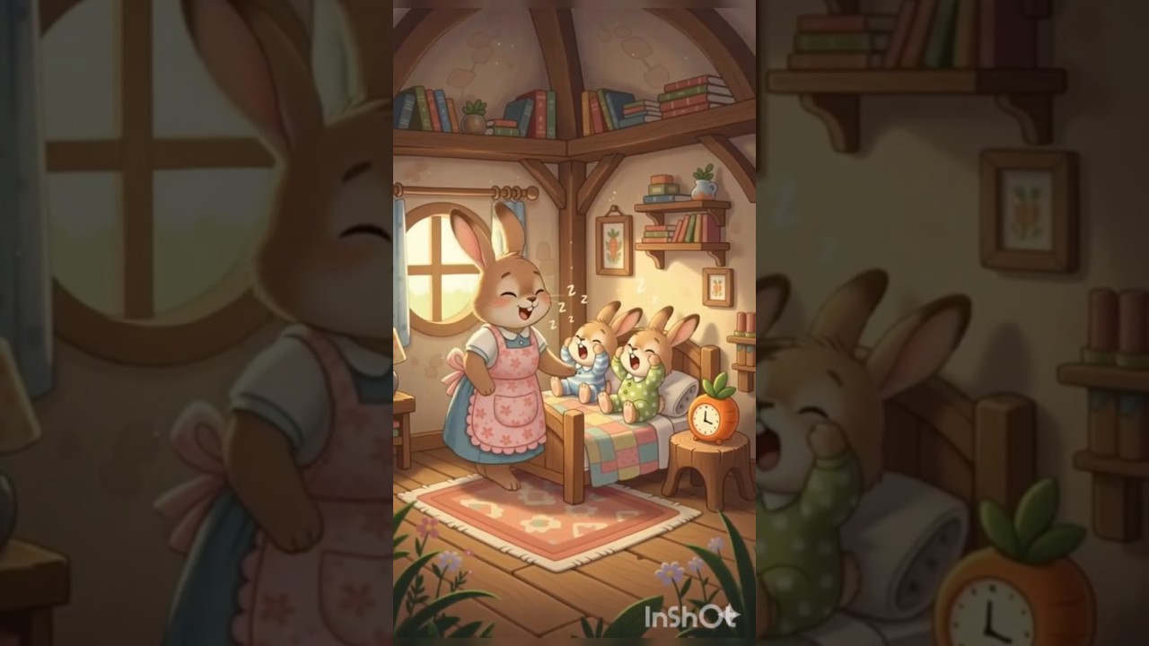 🐰 It’s School Time Little Bunnies! | Cute Rabbit Family Story | Dream Play Studio 