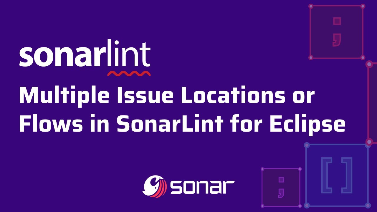 Multiple Issue Locations or Flows in SonarLint for Eclipse - YouTube
