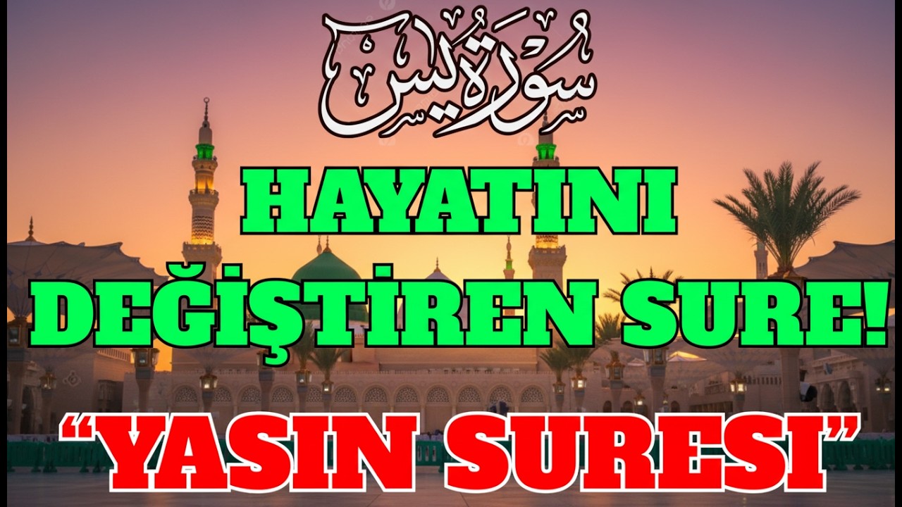 YASİN SURESİ DİNLE | KALPLERE DOĞAN RAHMET, RIZIK KAPILARINI ARALAYAN MUCİZE