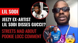 Jeezy's Former Artist Lil Sodi Disses Gucci Mane For His Comments About Pookie Loc During the Verzuz