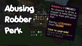 Abusing New Robber Perk in Skywars