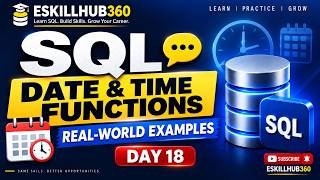 Day 18 | Date & Time Functions in SQL Server | Real-World Examples