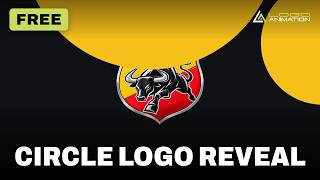Free Circle Logo Reveal Template | Circle Pop | No Watermark
