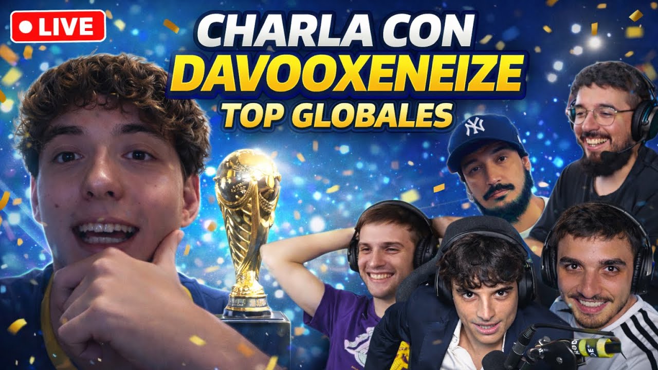 DAVOOXENEIZE CON LOS TOP GLOBALES🌎 [COKER, GONCHO, ZEKO, CARRERAAA, FACU BANZAS Y DUENDE PABLO]