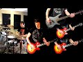 Locomotive complicity  guns n roses guitar solo bass piano drum cover  tabs