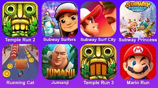 Temple Run 3,Subway Surf,Subway Surf City,Subway Princess,Running Cat,Jumanji,Temple Run 3,Mario Run screenshot 4