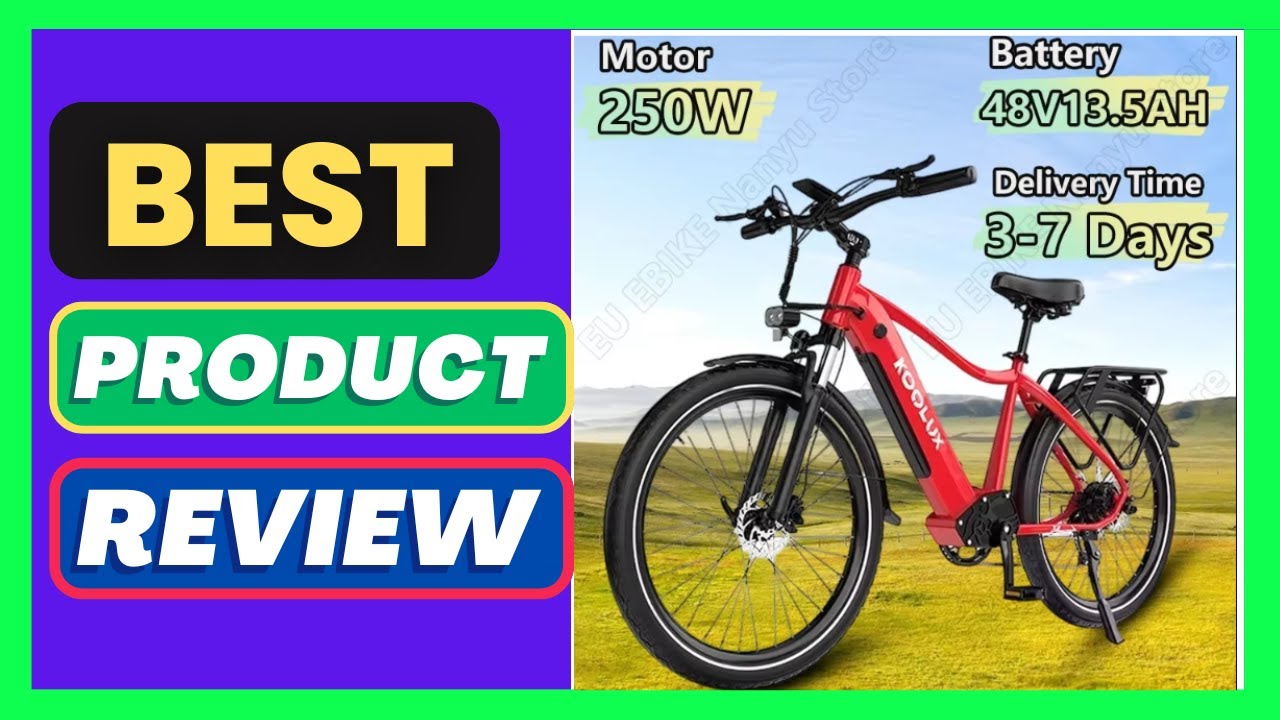 KOOLUX X3 Electric Bike 250W Powerful Motor