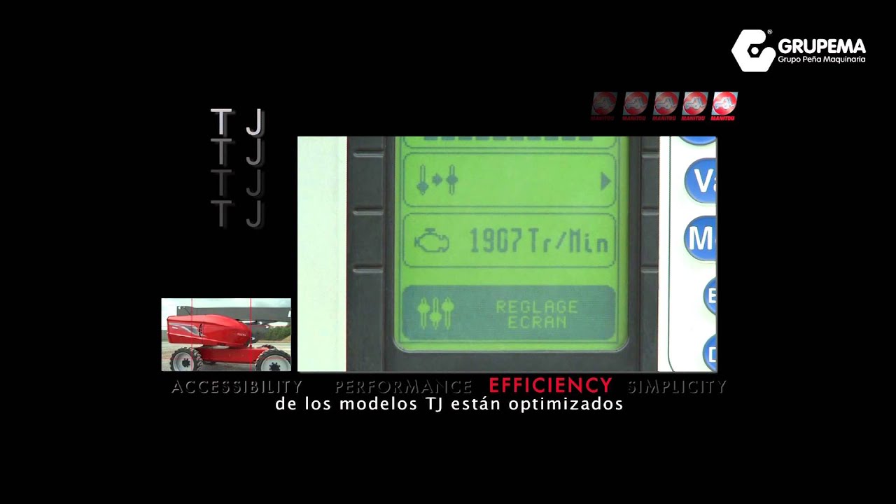 PLATAFORMA ELEVADORA 280TJ MANITOU - GRUPEMA