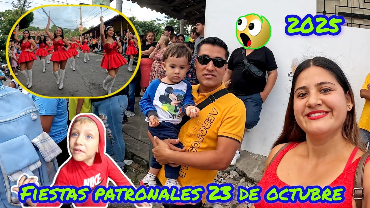 Asi estuvieron las Fiestas patronales en  tejutepeque 23 de octubre 2025 