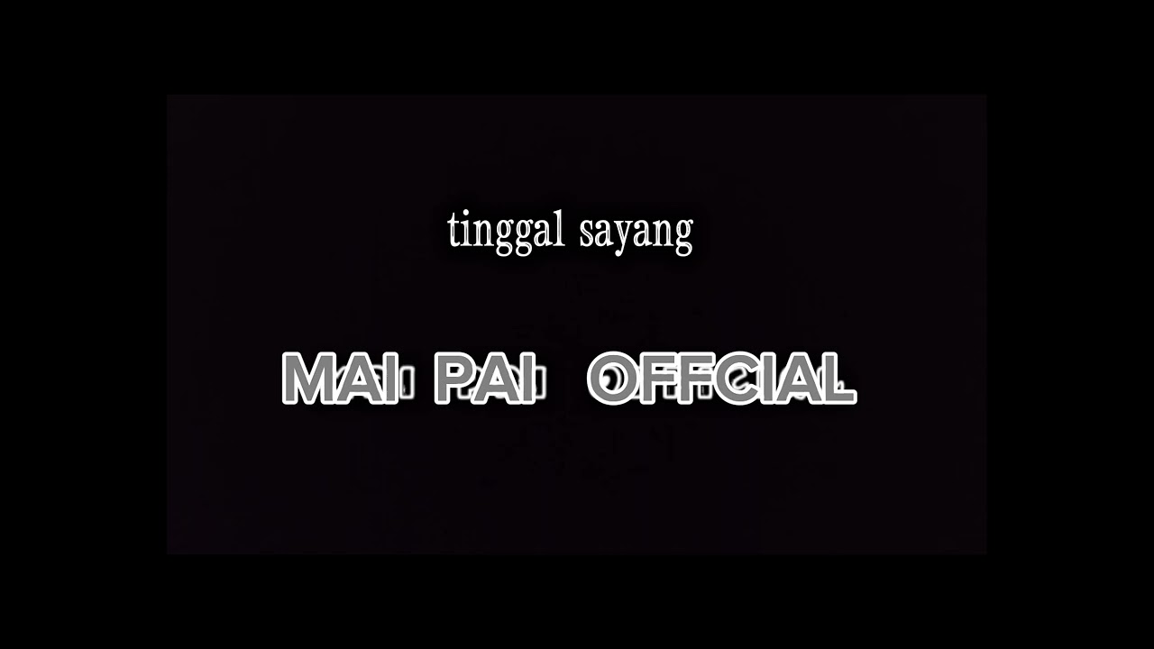 Tinggal_ sayang cover instrumental by maipaioffcial 