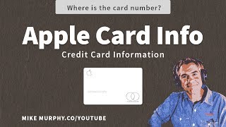 Apple Card How To Find Credit Card Information