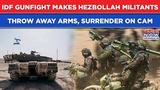 After Big IDF Gunfight, Lebanon Militants Throw Away Arms, Surrender On Cam In Hezbollah Stronghold