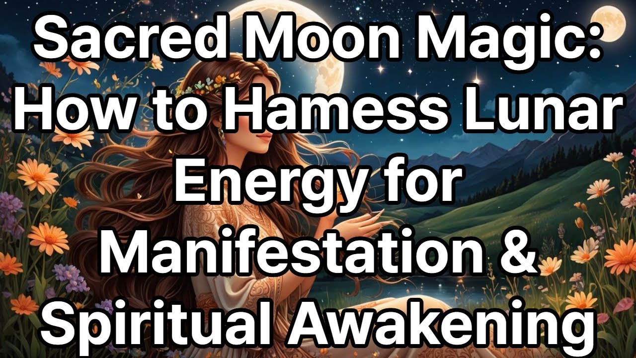 Sacred Moon Magic: How to Harness Lunar Energy for Manifestation & Spiritual Awakening