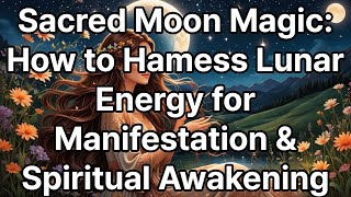 Sacred Moon Magic: How to Harness Lunar Energy for Manifestation & Spiritual Awakening Update