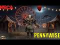 NECA Pennywise IT Welcome To Derry Ultimate Action Figure Review &amp; Comparison