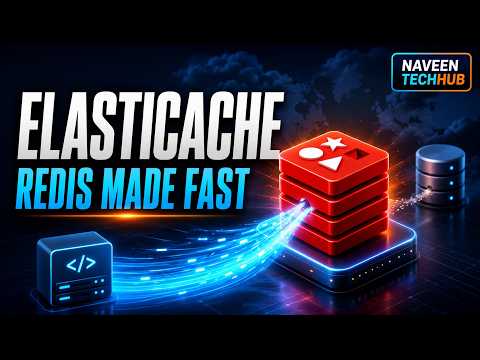Amazon ElastiCache for Redis Tutorial | AWS Setup, Node.js Caching & Real Project