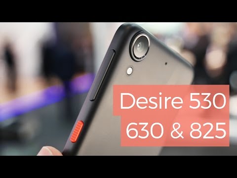 HTC Desire 530, 630, 825 hands on - MWC 2016