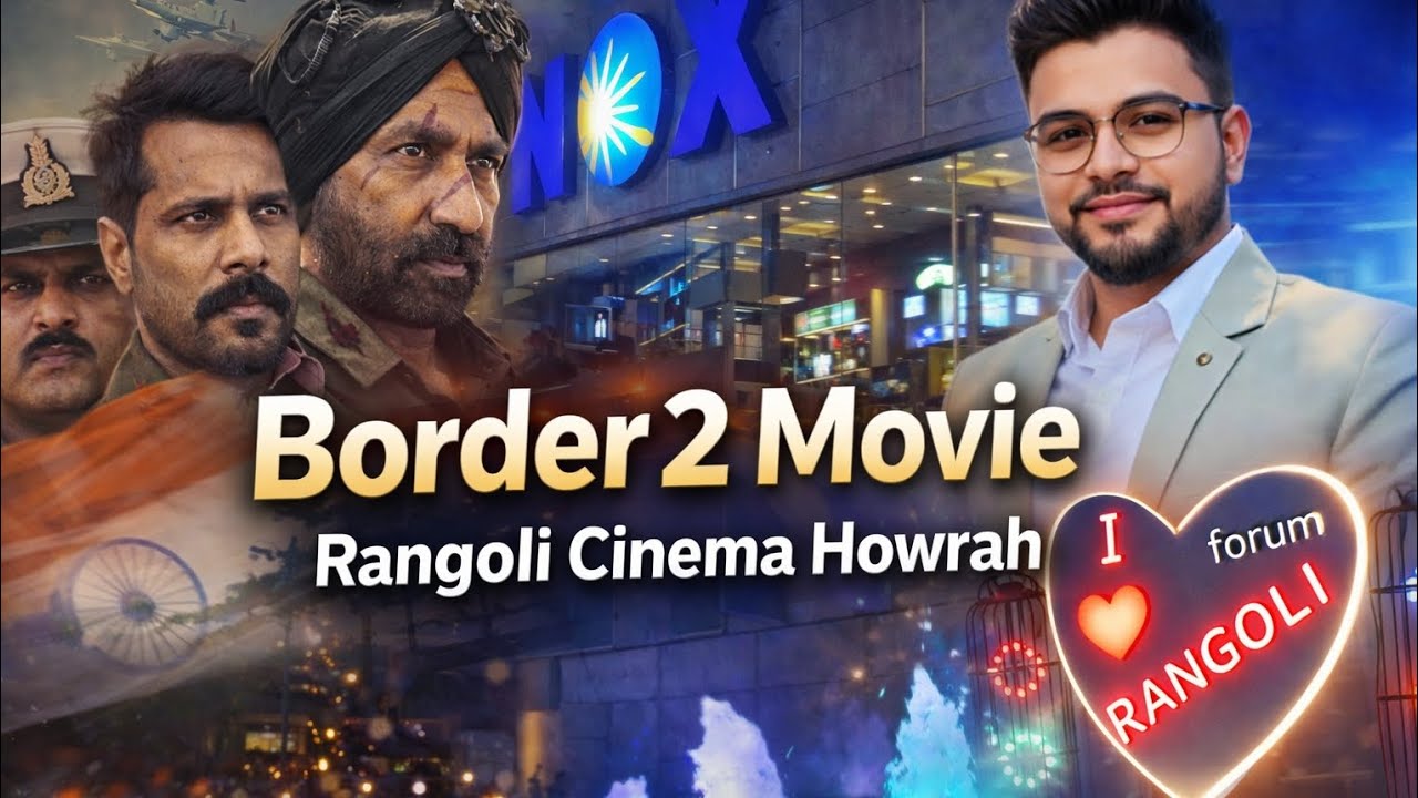 Watching Border 2 at Rangoli Cinema Howrah | Theatre Experience 🇮🇳 | Goosebumps, Pride & Patriotism 