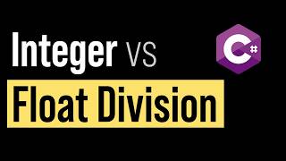 Integer vs Float Division Explicado CSharp