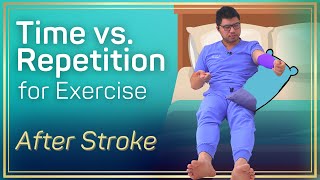 Exercise: Time vs Repetition for Intensity after Stroke | Occupational Therapy Recovery