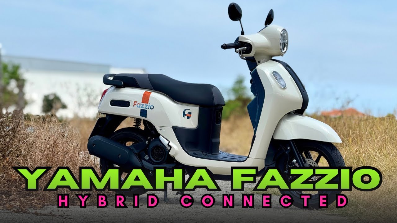 Ride : Yamaha Fazzio Hybrid Connected : Motor Millionaire - YouTube