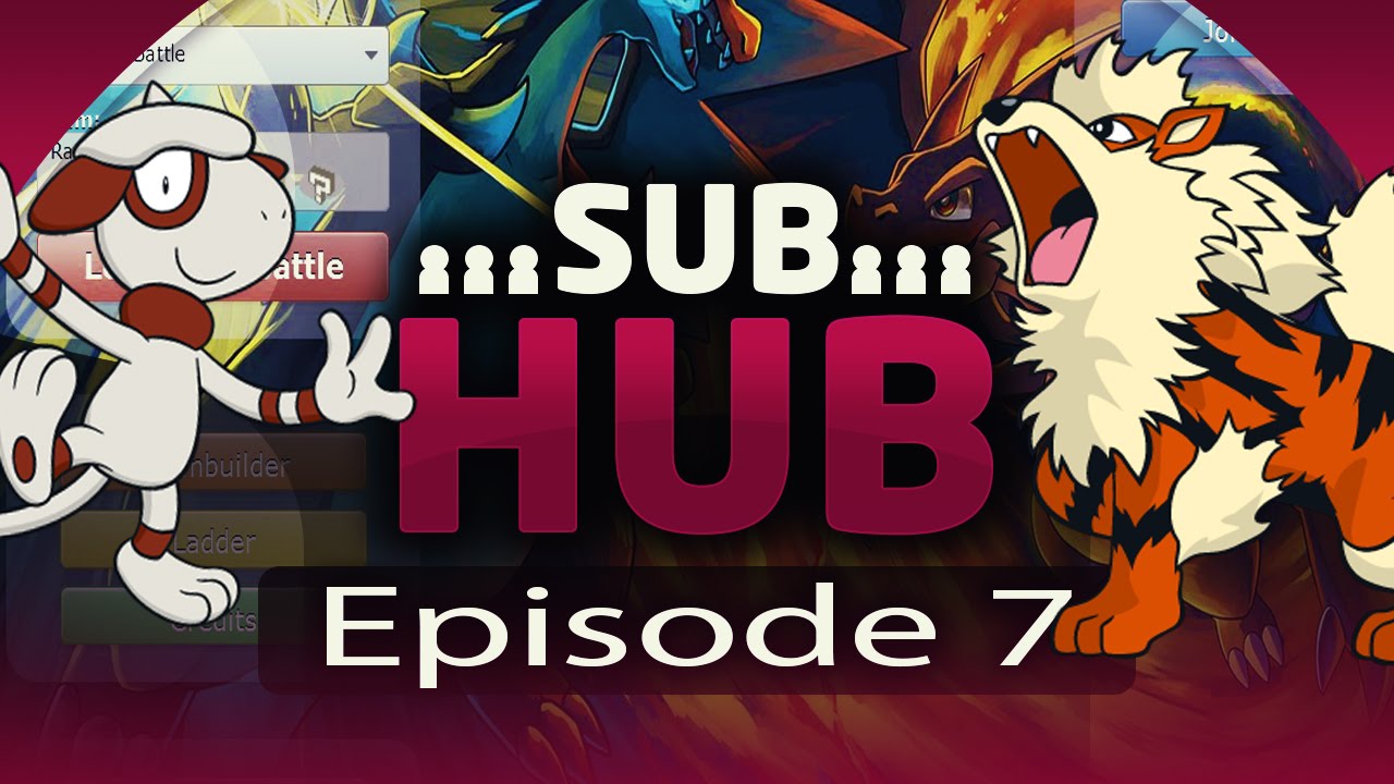 Sub Hub Episode 7 Pokemon ORAS UU Showdown Live YouTube