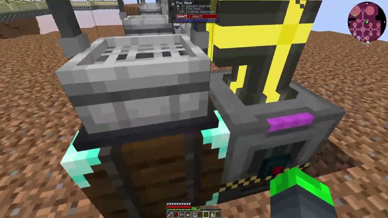 Wir bauen ein Reactor -  Minecraft ATM10 Skyblock 