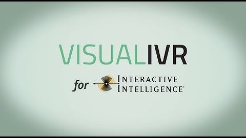 Jacada Visual IVR for Interactive Intelligence Short Video