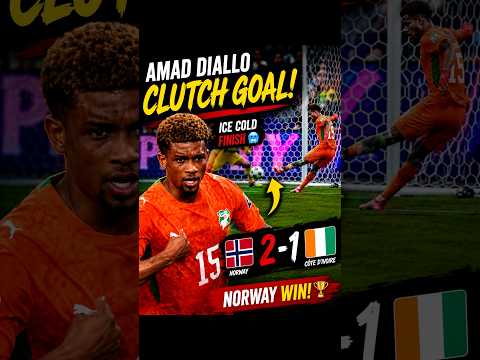 Amad Diallo was Amazing vs Norway #football #soccer #manunited #amaddiallo #norway #ivorycoast