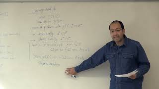 EE 306 - Signals and Systems II - Lecture 12 - Lagrange Dual Problem, Descent Methods