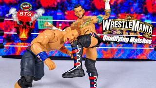 John Cena vs CM Punk Action Figure Match - WrestleMania Qualifying Matches