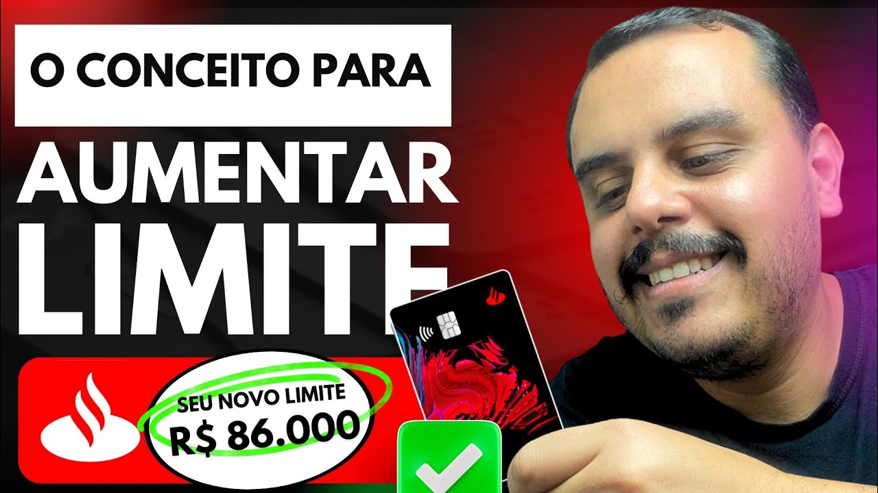 ✅️ SANTANDER PARA AUMENTAR MUITO O LIMITE TEM QUE FAZER DESTE JEITO, ESSE É O CONCEITO PARA AUMENTAR