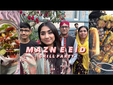 EID & GRILL PARTY | BALOCH FAMILY | #vlog 25
