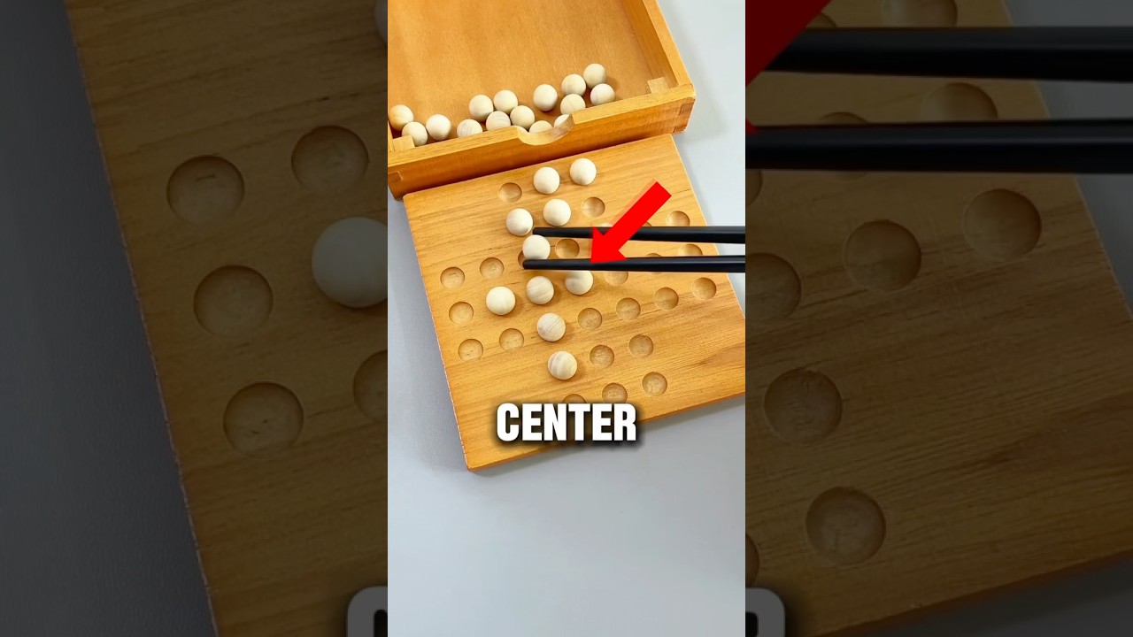 Думаешь, ты умный? Попробуй решить головоломку Brainvita 