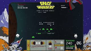 Space Invaders Audio Video Sync Test @ 25 fps